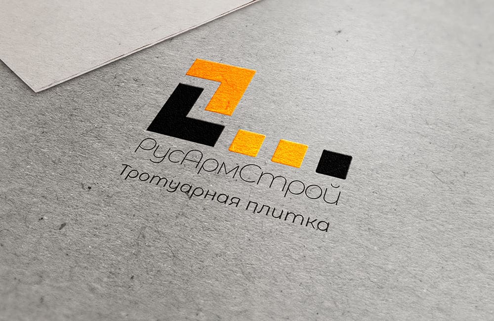 Создание логотипа Производителя тротуарной плитки